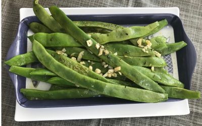 Sautéed Fava Beans with Olive Oil and Garlic