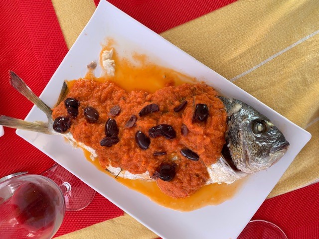 Oven Baked Fish à la Provençale