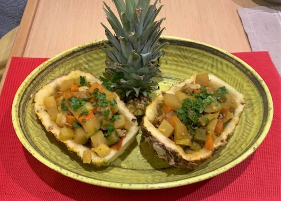 Caribbean Pineapple Curry