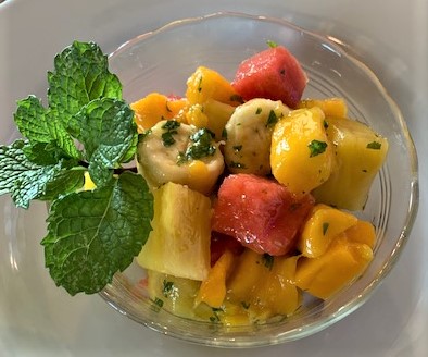 Caribbean Fruit Salad with Orange Liqueur